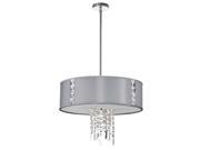 Dainolite Rita 3 Light Pendant w Crystal in Polished Chrome RTA 21 PC 834