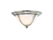 Hudson Valley Carrollton 1 Light Flush Mount Antique Nickel 5411 AN