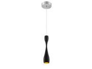 Forecast Lighting Sophia 1 Light LED Pendant in Gloss Black Finish FA0001872