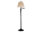 Kenroy Home Chesapeake Swing Arm Floor Lamp Oil Rubbed Bronze Finish 20612ORB