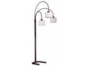 Kenroy Home Crush 3 Lt Arc Lamp Oil Rubbed Bronze Finish 30674ORB