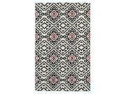 Kaleen Rugs Nomad 8 Square Rug Black NOM05 02 88 Sq