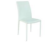 Chintaly Fiona Fully Upholstered Stackable Side Chair Set of 4 FIONA SC GRN