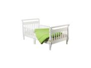 Dream on Me Sleigh Toddler Bed White WM642 W