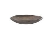 Lazy Susan Gunmetal Cement Dish Gray 179014