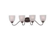 Maxim Lighting Stefan 4 Light Bath Vanity Oil Rubbed Bronze 10074FTOI