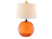 Stein World Sarano Tangerine Glass Table Lamp Tangerine 99589
