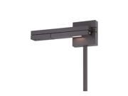 WAC dweLED Flip LED Left Swing Arm Bronze BL 1021L BZ