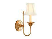 Hudson Valley Yorktown 1 Light Wall Sconce in Aged Brass 8711 AGB