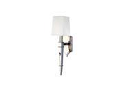Hudson Valley Norwich 1 Light Wall Sconce in Polished Nickel 741 PN