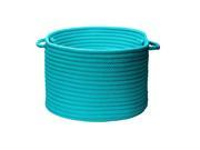Colonial Mills Simply Home Solid Basket Turquoise Blue