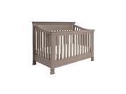 Million Dollar Baby Classic Foothill 4 in 1 Convertible Crib Grey M3901Z