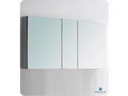 Fresca FMC8013 50 in. Wide Bathroom Medicine Cabinet with Mirrors