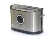 Sunpentown SO 337T 2 Slot Stainless Steel Toaster with 7 Shade Levels and Reheat Mode Stainless Steel