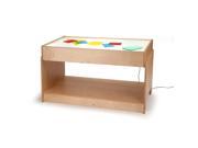 Whitney Brothers Big Big Light Table in Natural UV WB0742