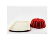 BergHOFF Cooknco Orange Cookie Sheet Bundt Pan Set Orange 2211698