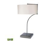 Dimond Lighting 22 Lancaster LED Table Lamp in Chrome D1833 LED
