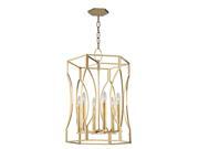 Hudson Valley Roswell 6 Light Pendant Aged Brass 6517 AGB