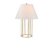 Dimond Lighting 24 Barrel Frame Table Lamp in Gold Leaf D2589