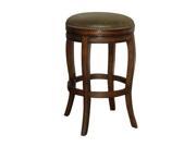 American Heritage Wilmington Stool in Navajo w Coco Leather 30 Inch