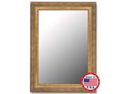 Hitchcock Butterfield Milano Golden Classic Framed Wall Mirror 37 x 76