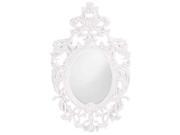Howard Elliott Dorsiere Irregular Mirror White