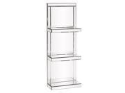 Howard Elliott Mirrored Shelf with 3 shelves 99138