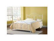 Hillsdale Ruby Bed Set Full Rails not included in Textured White 1687 460