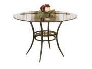 Hillsdale Furniture Marsala Dining Table in Gray with Brown Rub 5435DTB