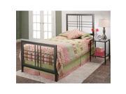 Hillsdale Tiburon Bed Set Twin Rails not included Magnesium Pewter 1334 330