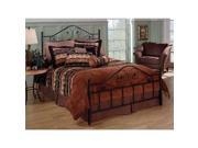 Hillsdale Harrison Bed Set Full Rails not included Textured Black 1403 460