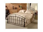 Hillsdale Vancouver Bed Set King Rails not included in Antique Brown 1024BK