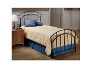 Hillsdale Vancouver Bed Set Twin Rails not included in Antique Brown 1024BTW