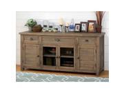 Jofran Slater Mill Pine 70 Reclaimed Wood Media Unit for TV 942 70