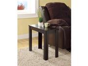 Monarch Specialties Cappuccino Accent Side Table i3111
