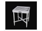 Privilege Squared Accent Table White 18619