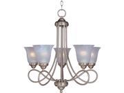 Maxim Lighting Nova 5 Light Chandelier Satin Nickel 11044MRSN