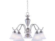 Maxim Lighting Newport 5 Light Chandelier Satin Nickel 12062MRSN