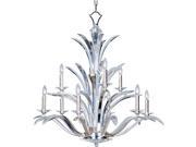 Maxim Lighting Paradise 9 Light Chandelier Plated Silver 39946BCPS