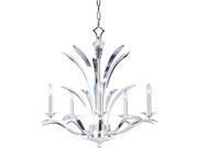 Maxim Lighting Paradise 5 Light Chandelier Plated Silver 39948BCPS