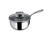 Berndes Cucinare Induction Sauce Pan 6.75 1.4 Qt. W Lid Chrome 063832