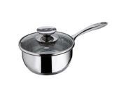 Berndes Cucinare Induction Sauce Pan 8.5 3.25 Qt. W Lid Chrome 063833