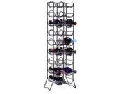 Oenophilia Scaffovino 18 Floor Rack Black 010088