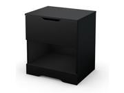 South Shore Holland Collection Night Stand Pure Black 3370062