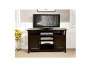 Simpli Home Amherst TV Stand in Dark American Brown INT AXCAMH TV DAB