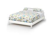 South Shore Queen Platform Bed 60 Pure White 3050203