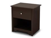 South Shore Vito Collection Night Stand Chocolate 3119062