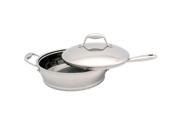 BergHOFF Zeno 10 Covered Saute Pan 3Qt Silver 1102146