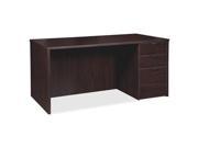 Lorell Prominence Espresso Laminate Desking Espresso LLR79009