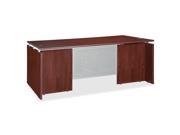 Lorell Ascent Series Mahogany Laminate Furniture Mahogany LLR68684